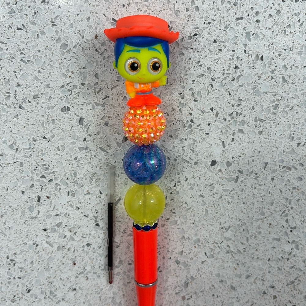 Neon Woody Doorables Pen with ink refill​
